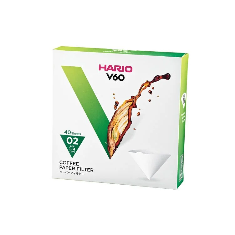 Hario V60 02 Filtre Kağıdı 40 Adet